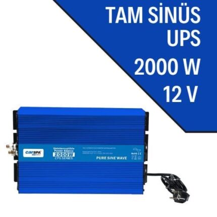 CARSPA 2000W-12V TAM SİNÜS İNVERTER (UPS) CRS UPS 2000