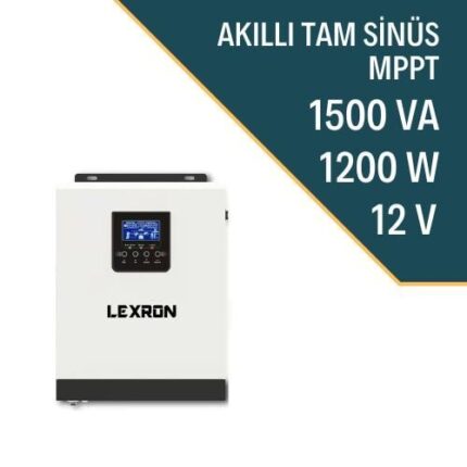 LEXRON 1.5KVA/1200W MPPT 12V AKILLI İNVERTER KSM1500