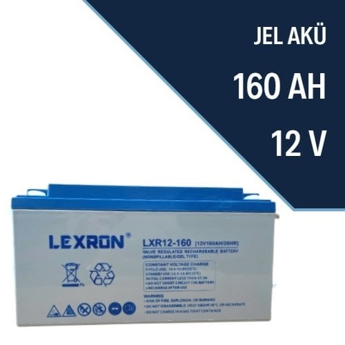 LEXRON 160AH JEL AKÜ LXR160 LEXRON 160AH JEL AKÜ LXR160 - Görsel 1