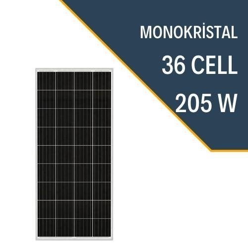 LEXRON 205W MONOKRİSTAL GÜNEŞ PANELİ SP205M LEXRON 205W MONOKRİSTAL GÜNEŞ PANELİ SP205M - Görsel 1