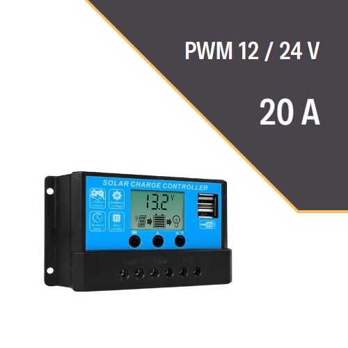 LEXRON 20A PWM ŞARJ KONTROL CİHAZI SR20 LEXRON 20A PWM ŞARJ KONTROL CİHAZI SR20 - Görsel 1