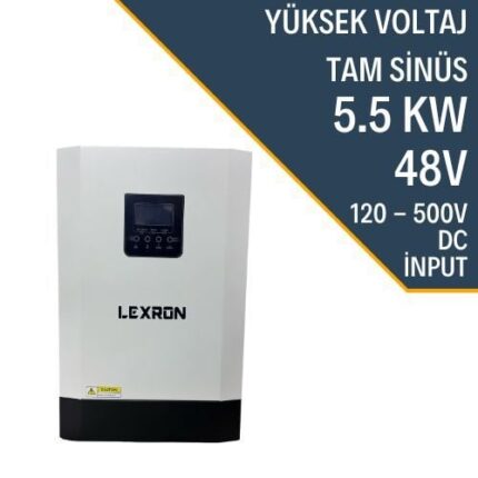 LEXRON 5,5 KW MPPT 120-500V PV INPUT 110 MPPT INVERTER HV-5,5KW MPPT