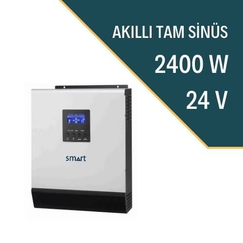 SMART 3KVA/2400W 24V AKILLI İNVERTER LX2400 SMART 3KVA/2400W 24V AKILLI İNVERTER LX2400 - Görsel 1