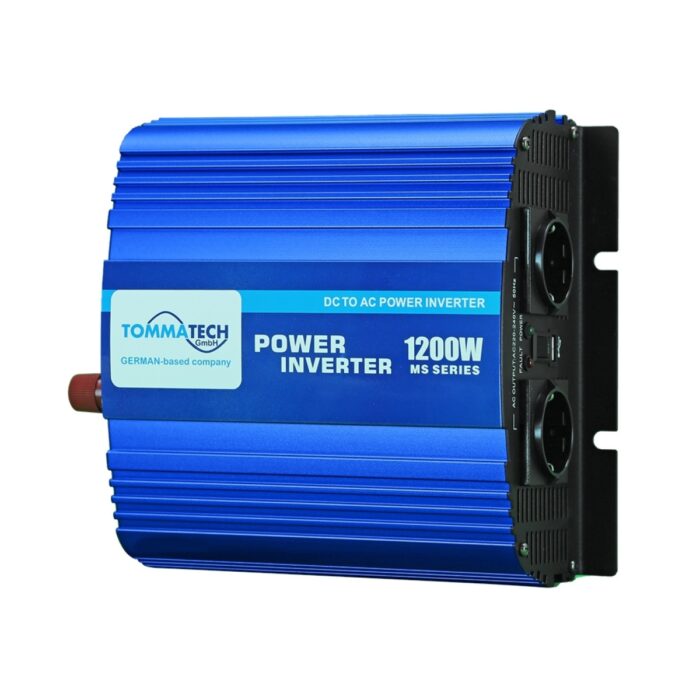 TommaTech MS-1200W 24V Modifiye Sinüs İnverter 1200 W Watt Çevirici İnvertör OFG-TT-MS1200-24MF - Görsel 2