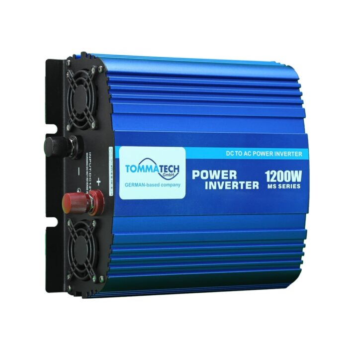 TommaTech MS-1200W 24V Modifiye Sinüs İnverter 1200 W Watt Çevirici İnvertör OFG-TT-MS1200-24MF - Görsel 3