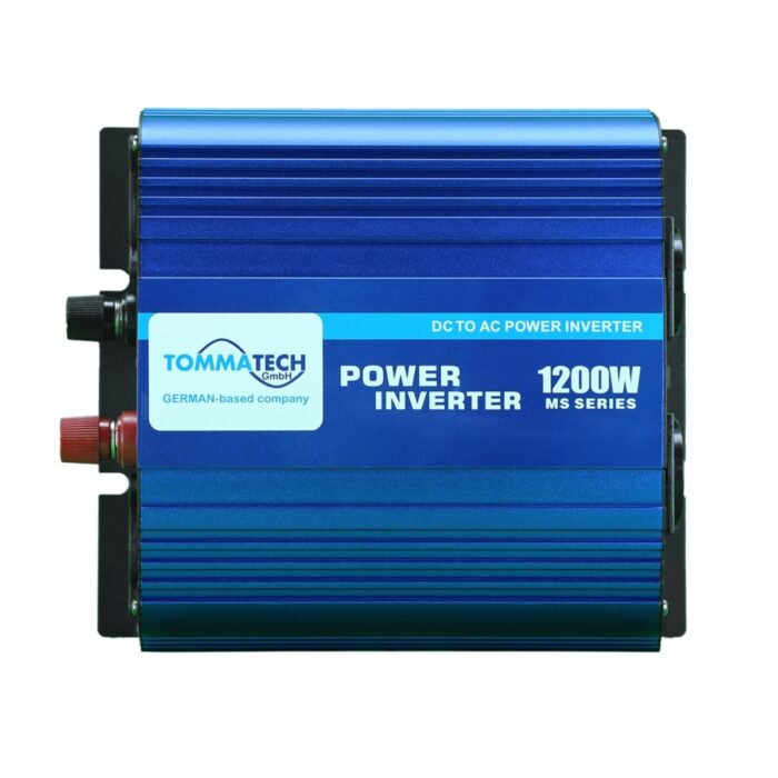 TommaTech MS-1200W 24V Modifiye Sinüs İnverter 1200 W Watt Çevirici İnvertör OFG-TT-MS1200-24MF TommaTech MS-1200W 24V Modifiye Sinüs İnverter 1200 W Watt Çevirici İnvertör OFG-TT-MS1200-24MF - Görsel 1