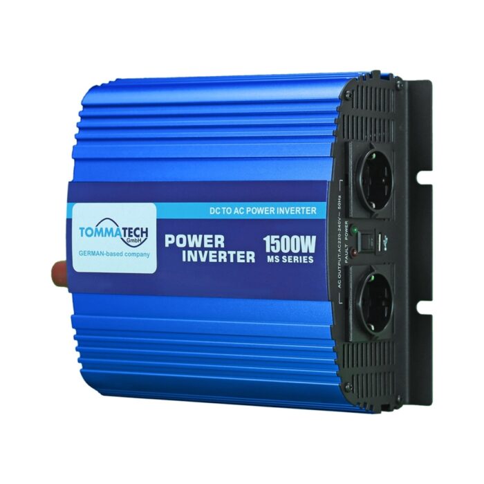 TommaTech MS-1500W 24V Modifiye Sinüs İnverter 1500 W Watt Çevirici İnvertör OFG-TT-MS1500-24MF - Görsel 2