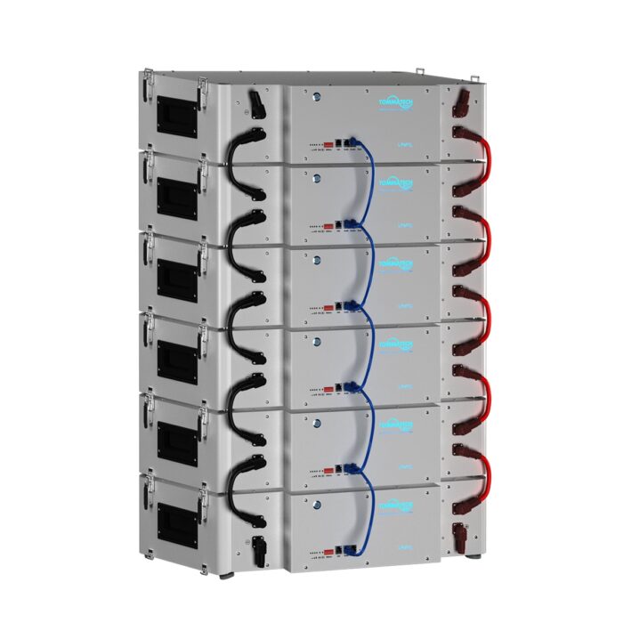 TommaTech Modular Serisi 25.6V 200AH LFP Lityum Batarya BTR-TT-MDL-24V-200AH - Görsel 3