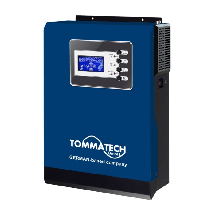 TommaTech New 1K 12V 1Faz Akıllı İnverter Çevirici İnvertör OFG-TT-01-NEW1K-12MF TommaTech New 1K 12V 1Faz Akıllı İnverter Çevirici İnvertör OFG-TT-01-NEW1K-12MF - Görsel 1
