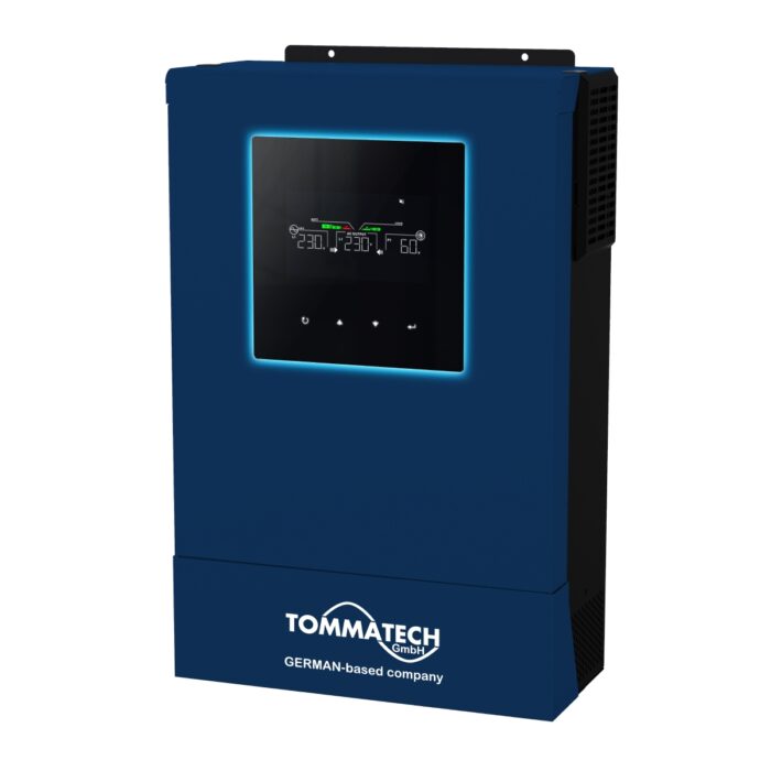 TommaTech Plus 5.6K 48V MPPT 1Faz Akıllı İnverter Çevirici İnvertör OFG-TT-07-5.6KHV-48MF - Görsel 1