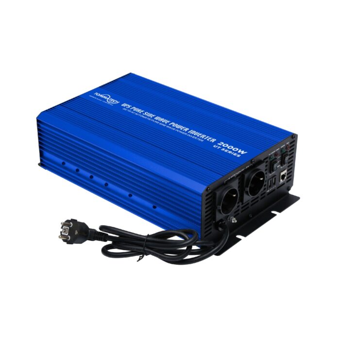 TommaTech UPS 2000 W Watt 12V Tam Sinüs Şarjlı İnverter Çevirici OFG-TT-UPS-2000-12MF - Görsel 2